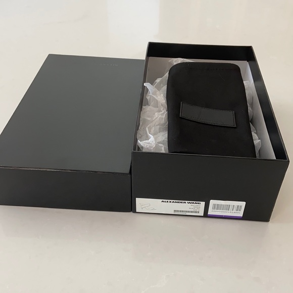 Alexander Wang Masha Double-Strap Slide Sandal - Picture 4 of 13